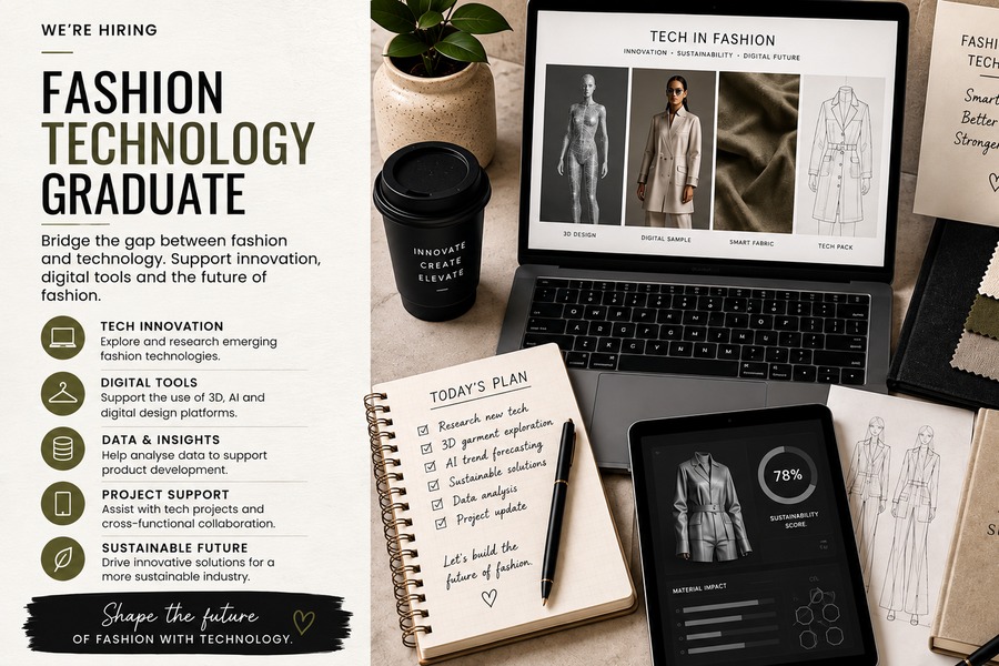 Fashion Technology Graduate role at a vetted ethical employer